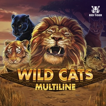 Redtiger : Wild Cats Multiline - SNIPLAY88